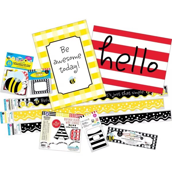 Be Awesome Designer Décor Collection, 477/Set, Barker Creek, Mfr#: 3725